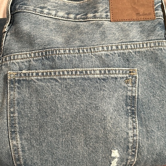 NWOT Madewell Low-Slung Straight Jeans in Olvera Wash Size 33 - Picture 14 of 16